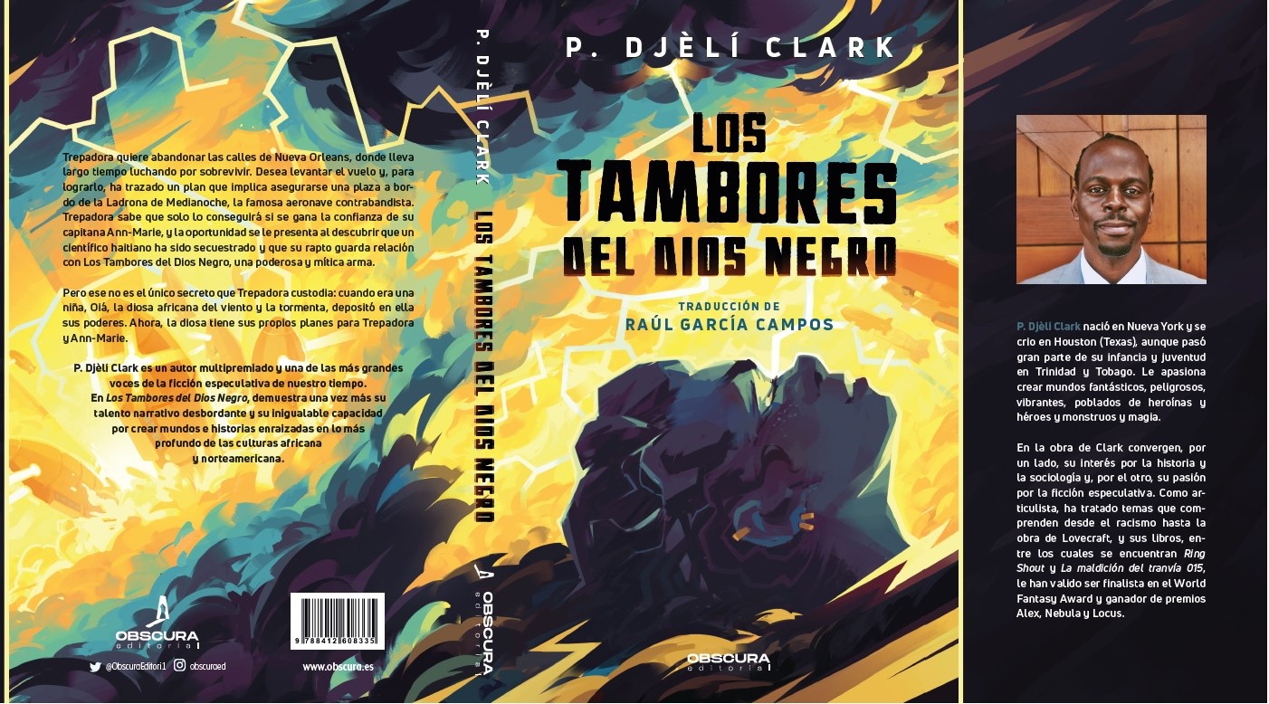 Los tambores del dios negro + marcapáginas y postal - Imagen 3