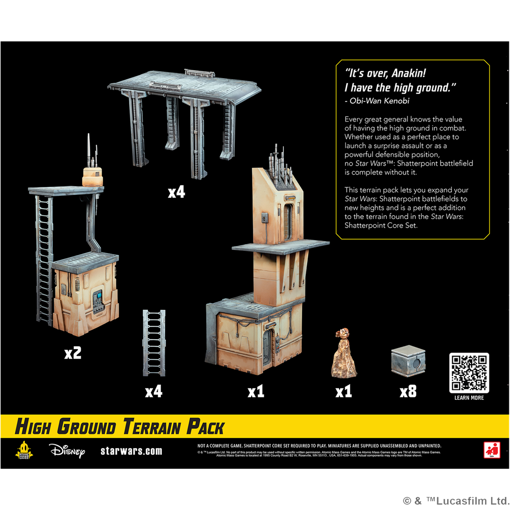 SW: SHATTERPOINT - High Ground Terrain Pack - Imagen 2